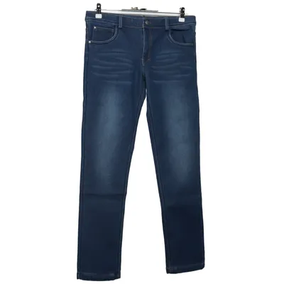 Jeans (Blue) from Ayacucho Cotton, Elastane, Polyester
