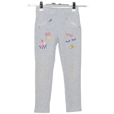 Sweatpants (Gray) from Koko by Koko Cotton, Elastane, Polyester