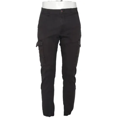 Cargobyxor (Grå) från Jack & Jones Jeans Intelligence Elastan, Återvunnen bomull