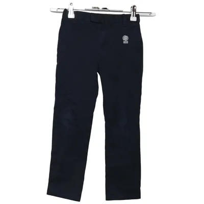 Chinos (Blauw) van Next School Polyester, Viscose
