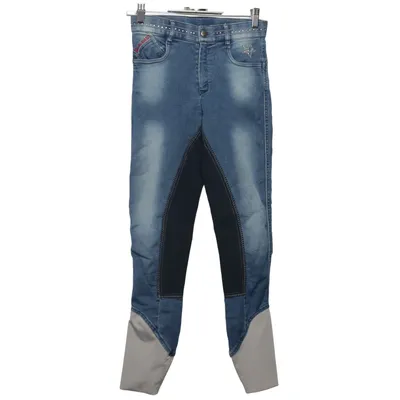 Pantalon d'équitation (Bleu, Noir, Beige) de Loesdau Coton, Élasthane, Polyamide, Polyester, Polyuréthane