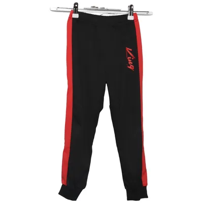 Sweatpants (Black, Red) from King Polyester