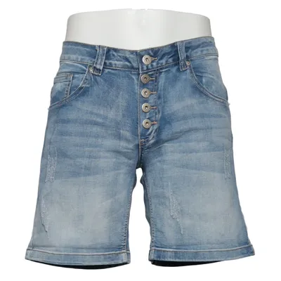 Denim shorts (Blue) from Denim Cotton, Elastane, Polyester