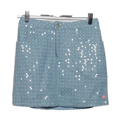 Kjol (Blå, Vit) från CKS Bomull, Polyester