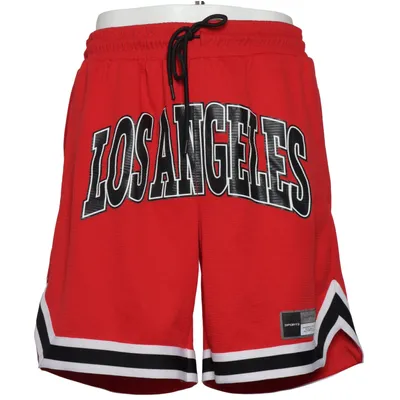 Basketshorts (Rød, Sort, Hvid) fra Chapter Polyester
