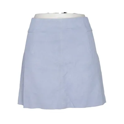 Läderkjol (Blå) från H&M Polyester, Mocka