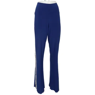 Pantalon de jogging (Bleu, Blanc) de Norma Kamali Élasthane, Polyester