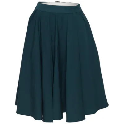 Rok (Blauw) van Oodji Elastaan, Polyester, Viscose