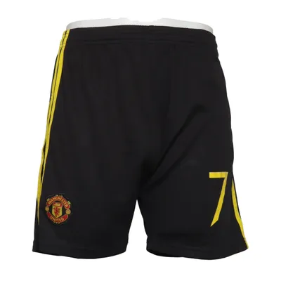 Træningsshorts (Sort, Gul) fra Manchester United Polyester