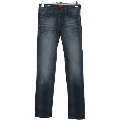 Jean (Bleu) de Jack & Jones Jeans Intelligence Coton, Élasthane, Cuir, Polyester