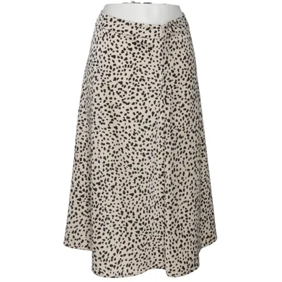 Skirt (Beige, Black) from One More Story Elastane, Polyester
