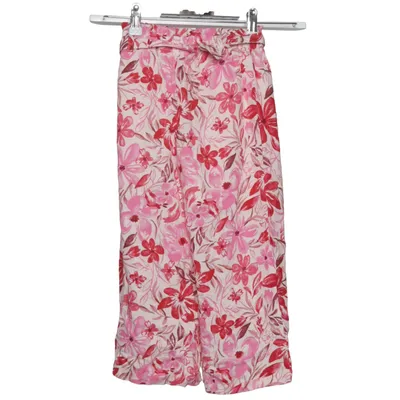 Palazzobukser (Pink, Rød, Hvid) fra Tween Bomuld, Linned, Polyester, Viscose