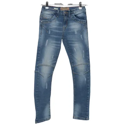 Jeans (Blå) från Million X Bomull, Elastan
