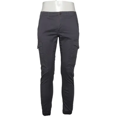 Cargo pants (Gray) from Jack & Jones Jeans Intelligence Elastane, Recycled cotton