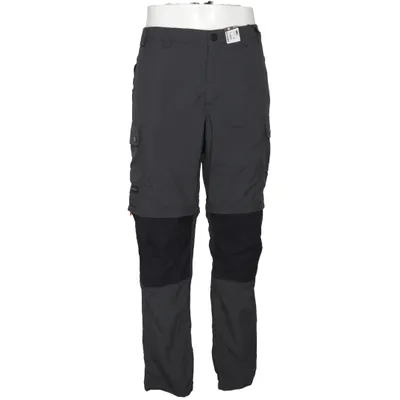 Outdoor pants (Gray, Black) from Forclaz Polyamide, Polyester