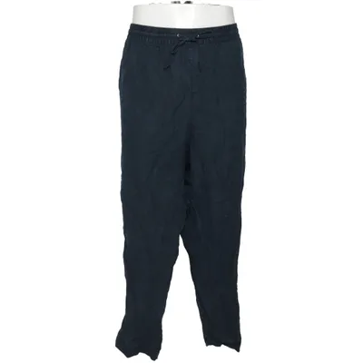 Byxor (Blå) från H&M Bomull, Linne