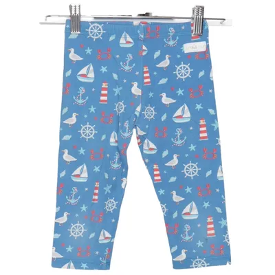 Leggings (Blå, Flerfarvet) fra Babauba Bomuld, Elastan