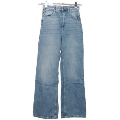 Jeans (Wide Leg) von H&M Baumwolle, Elasthan