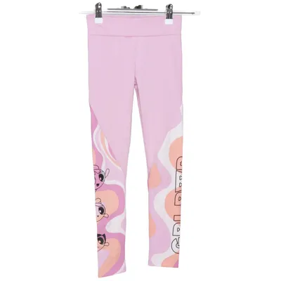 Leggings (Rosa, Orange, Vit) från The Powerpuff Girls Elastan, Polyester