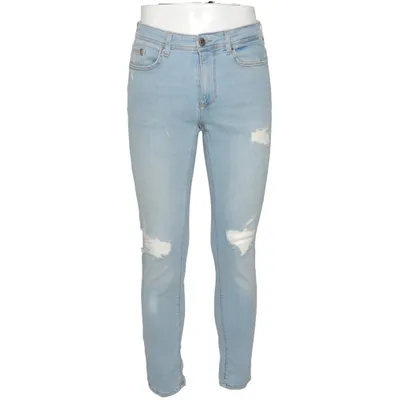Spijkerbroek (Blauw) van 2Y Premium Katoen, Elastaan