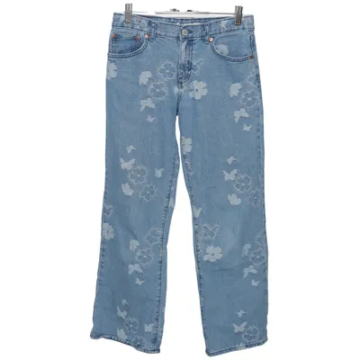 Jeans (Blau, Weiß) von Levi Strauss & Co Baumwolle