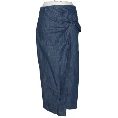 Omlottkjol (LA-SBMIK GLITTER SKIRT) från Shoeby Bomull, Metallfiber