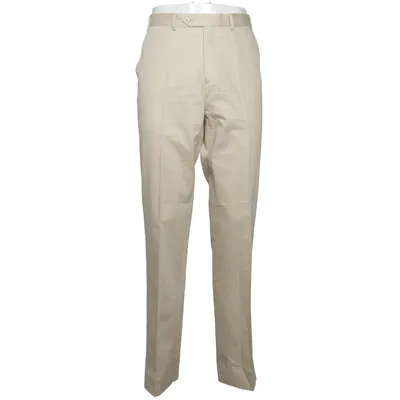Chinos (Beige) van Il Lanificio Katoen, Elastaan