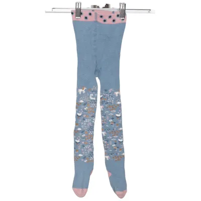Tights (Blue, Pink, Multicolored) from Pusblu Cotton, Elastane, Polyamide