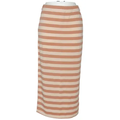 Maxi rok (Beige, Oranje) van Rare London Elastaan, Polyester
