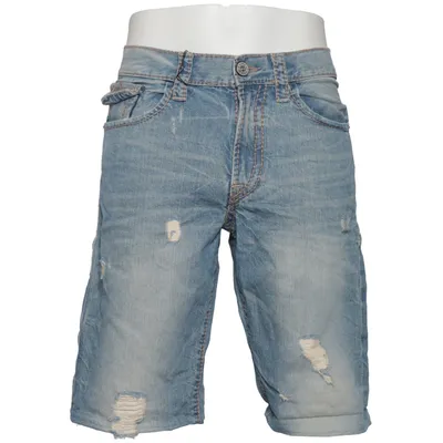 Denim shorts (Blauw) van Express Jeans Katoen