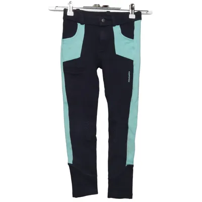 Rijbroek (Blauw, Turquoise) van Fouganza Katoen, Elastaan