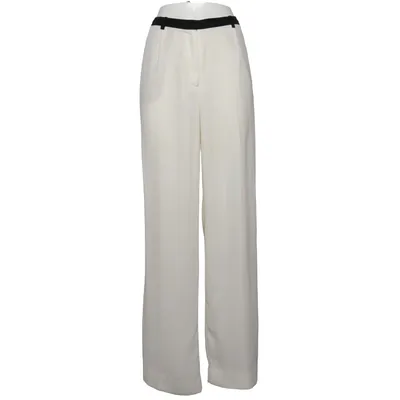 Palazzo pants (White) from Zara Basic