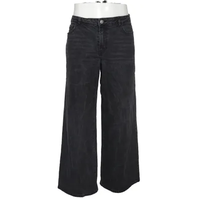 Jeans (Grå) från Pieces Elastan, Återvunnen bomull