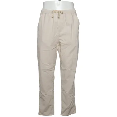 Pants (Beige) from Decarba Cotton, Linen