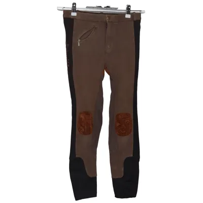 Reithose (Braun, Schwarz) von Equilibre Baumwolle, Elasthan, Nylon, Polyurethan