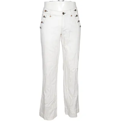 Chino (Blanc) de Bogner Jeans Coton, Élasthane