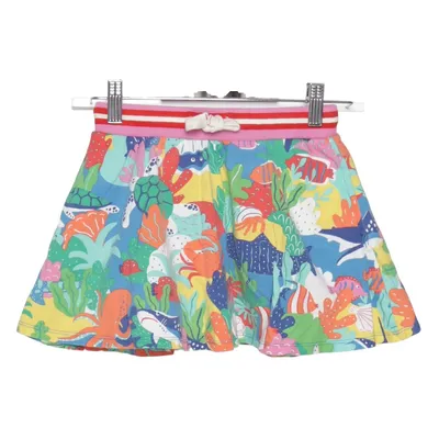 Jupe (Multicolore) de Mini Boden Coton, Élasthane, Polyester