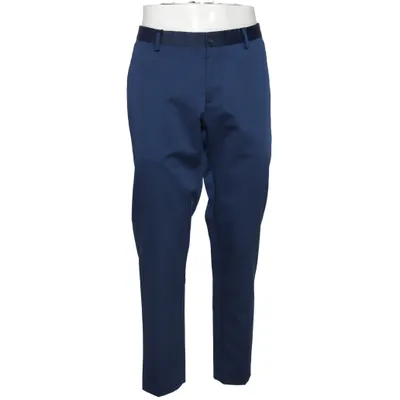Suit pants (Blue) from Zara Man Elastane, Polyester, Viscose