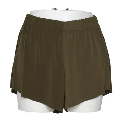 Pyjamasshorts (Grøn) fra Melville Elastan, Polyester