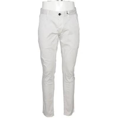 Chinos (White) from Denham Cotton, Elastane, Viscose