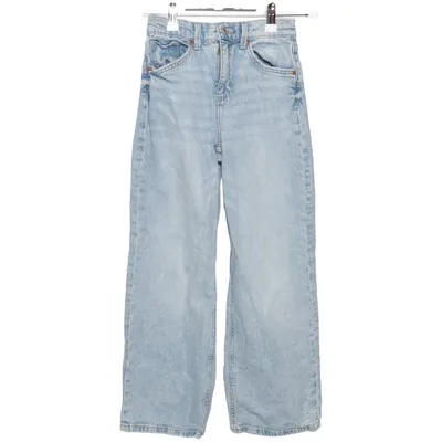 Jeans (Wide Leg) fra H&M Bomuld, Elastan