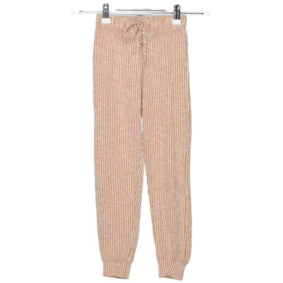 Pajama pants (Beige, White) from Caution To the Wind Elastane, Polyester, Viscose