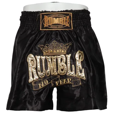 Martial arts pants (Black) from Rumble Polyester