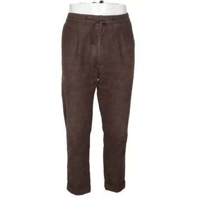 Pants (Brown) from Gutteridge Polyester, Wool