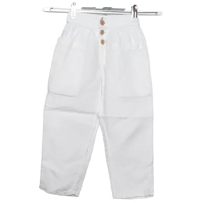 Pants (White) from Zara