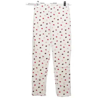 Leggings (Vit, Flerfärgad) från Yigga Bomull, Elastan