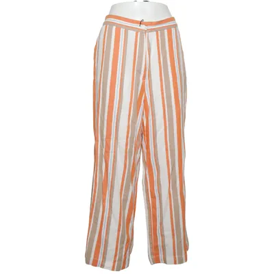 Bukser (Orange, Hvid, Flerfarvet) fra s.Oliver Bomuld, Linned, Viscose