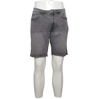 Denim shorts (Grijs) van Aygill's Katoen, Elastaan