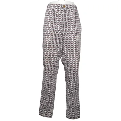 Chino (Blanc, Marron, Bleu) de Sheego Trend Coton, Élasthane