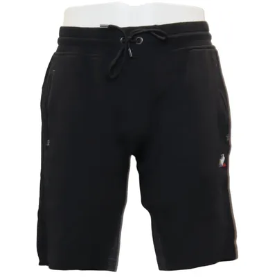 Mjukisshorts (Svart, Grå) från Le Coq Sportif Bomull, Polyester